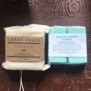 Coconut Soap & Headache RX Shower Steamers